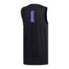 #1 Florida Atlantic Owls adidas Replica Basketball Jersey - Black - Detail View