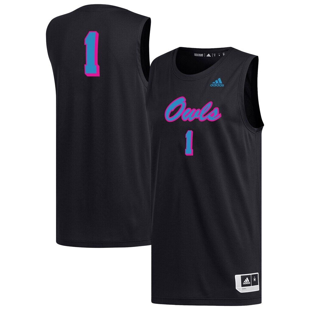 #1 Florida Atlantic Owls adidas Replica Basketball Jersey