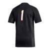 #1 Idaho State Bengals adidas Replica Football Jersey - Black - Detail View