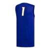 #1 Delaware Fightin' Blue Hens adidas Replica Basketball Jersey - - Detail View