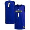 #1 Delaware Fightin' Blue Hens adidas Replica Basketball Jersey - - Front View