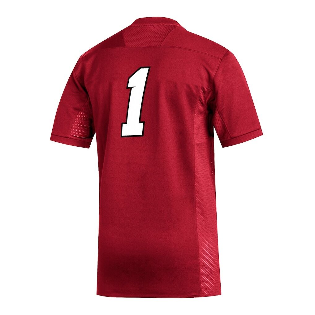 #1 Louisville Cardinals adidas Replica Football Jersey