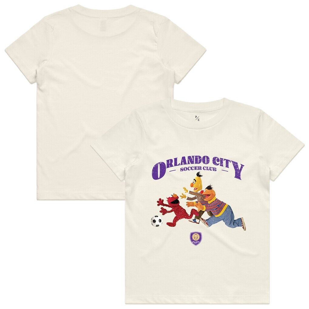 Orlando City SC Peace Collective Youth Sesame Street Graphic T-Shirt