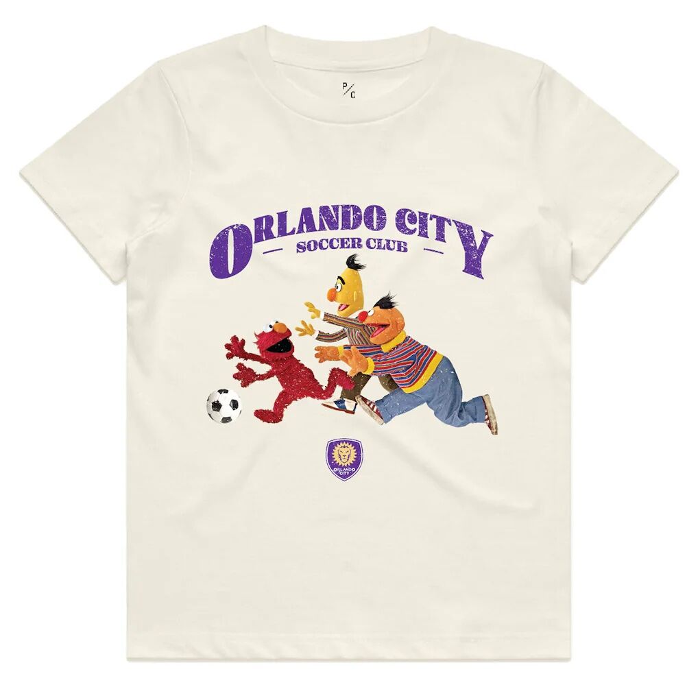 Orlando City SC Peace Collective Youth Sesame Street Graphic T-Shirt