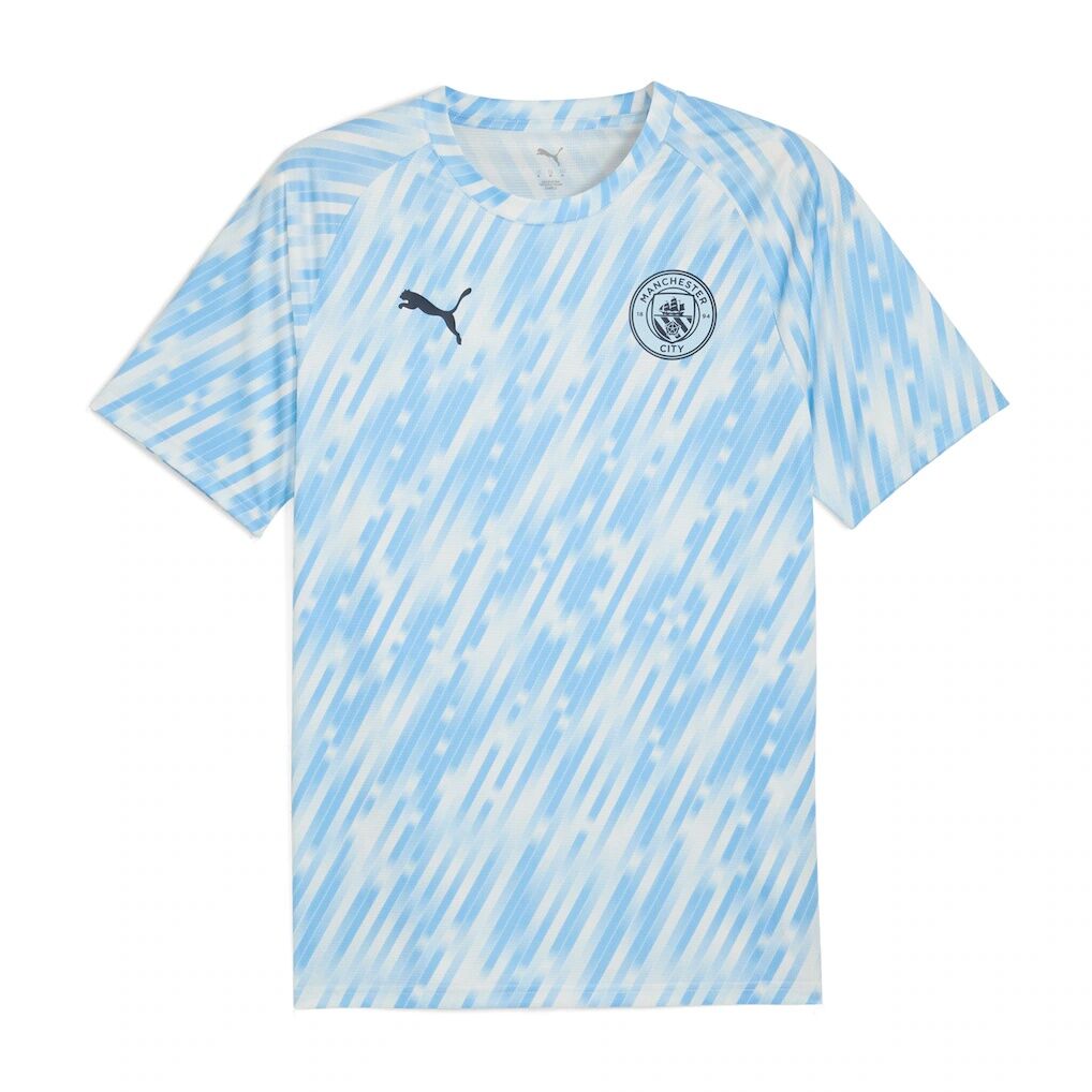 Manchester City Puma 2025/26 Pre-Match Training Jersey – Sky Blue