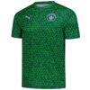Manchester City Puma 2025/26 Pre-Match Training Jersey - Green - Side View