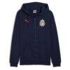 Chivas Puma ftblCulture Full-Zip Sweat Hoodie - Navy - Side View