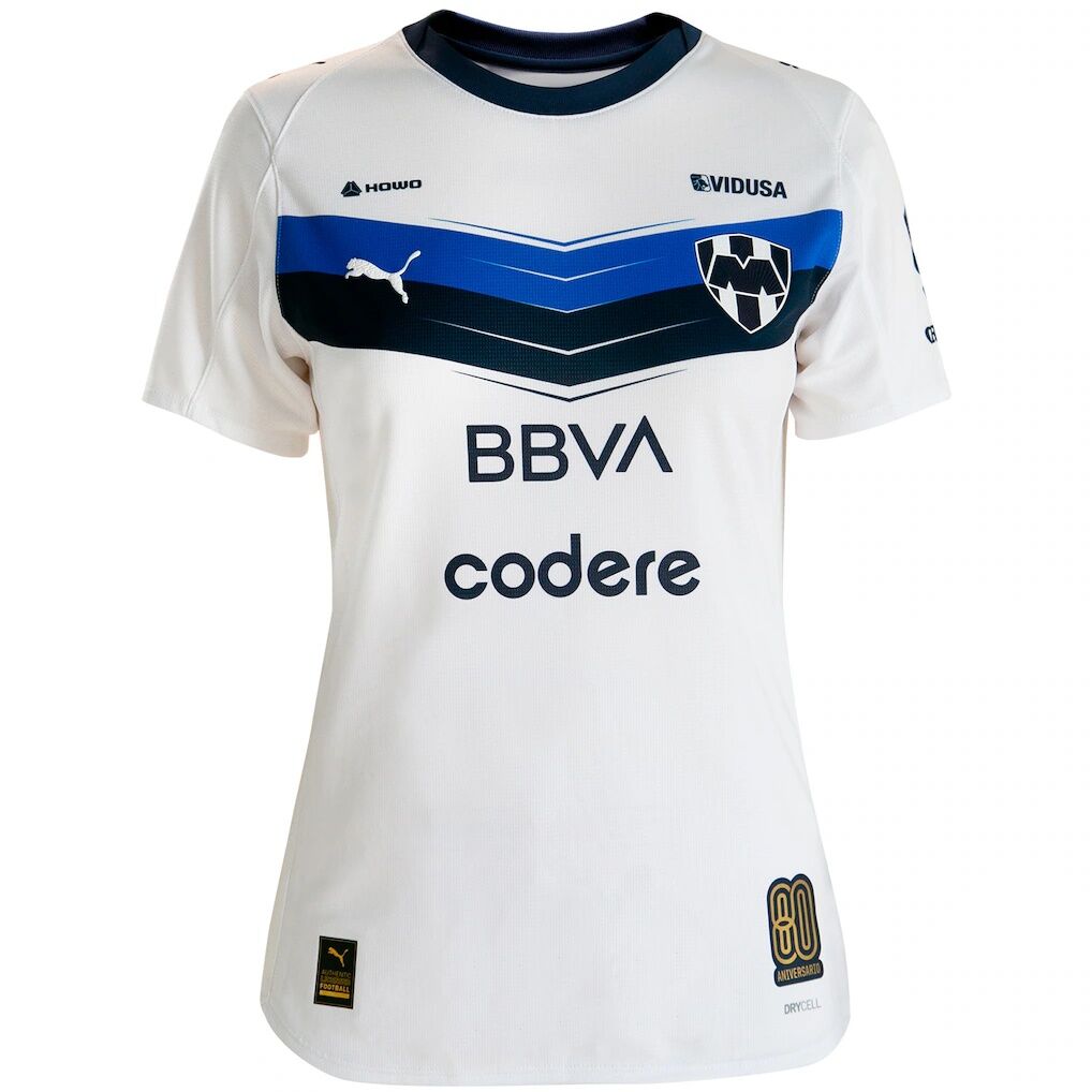 CF Monterrey Puma Women's 2025/26 Away 80th Anniversary Replica Jersey