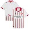 Girona FC Puma 2025/26 Home Replica Jersey - White - Front View