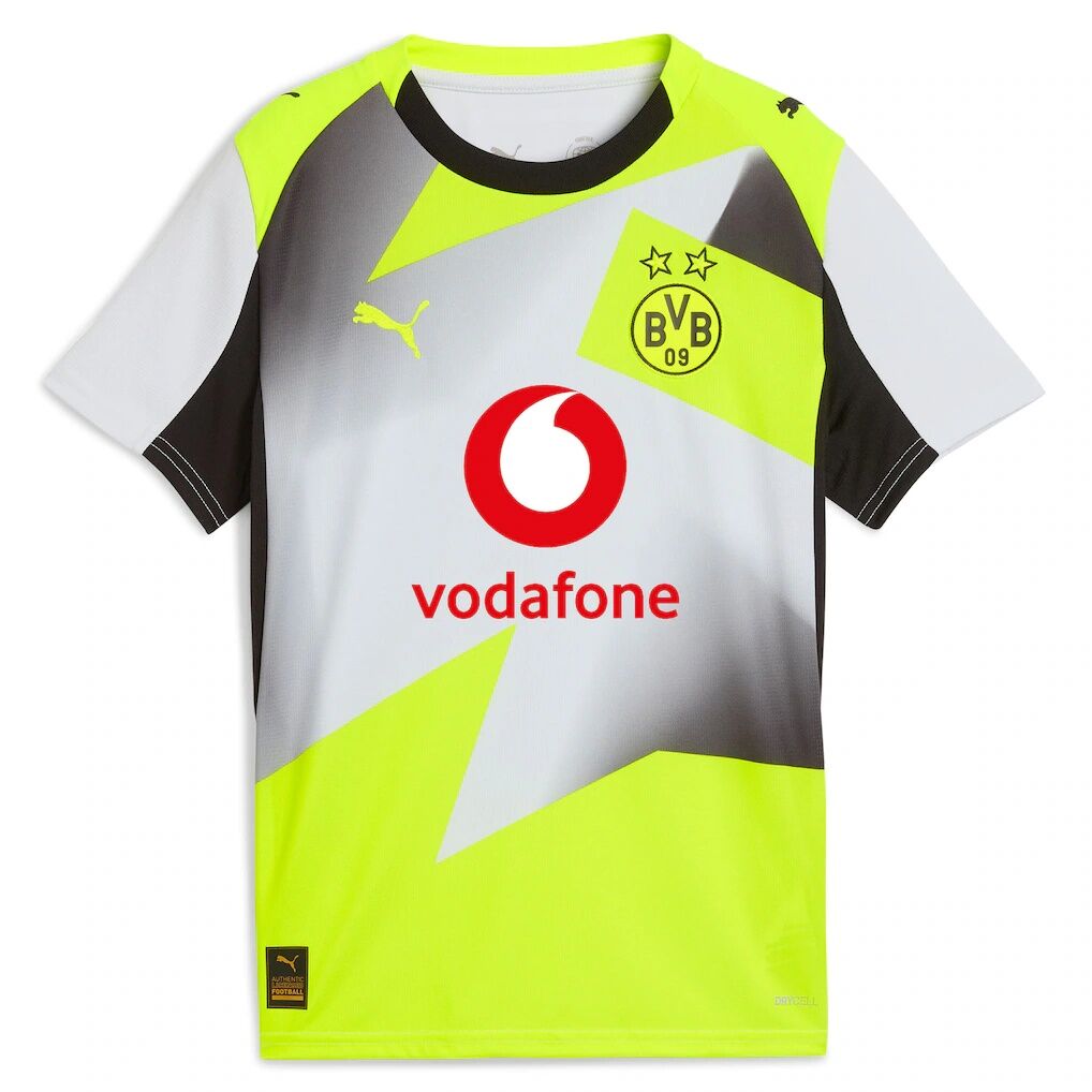 Borussia Dortmund Puma Youth 2025/26 Away Replica Jersey