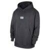 LA Clippers Jordan Brand Statement Jumpman Flight Premiere Hoodie - - Back View
