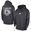 LA Clippers Jordan Brand Statement Jumpman Flight Premiere Hoodie - - Front View