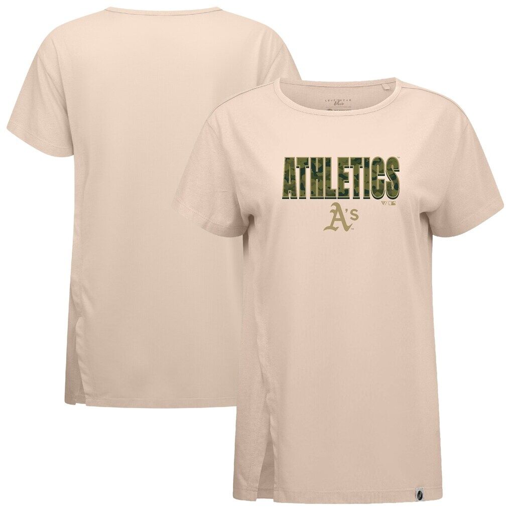 Athletics Levelwear Women's Influx Protect W T-Shirt - Khaki