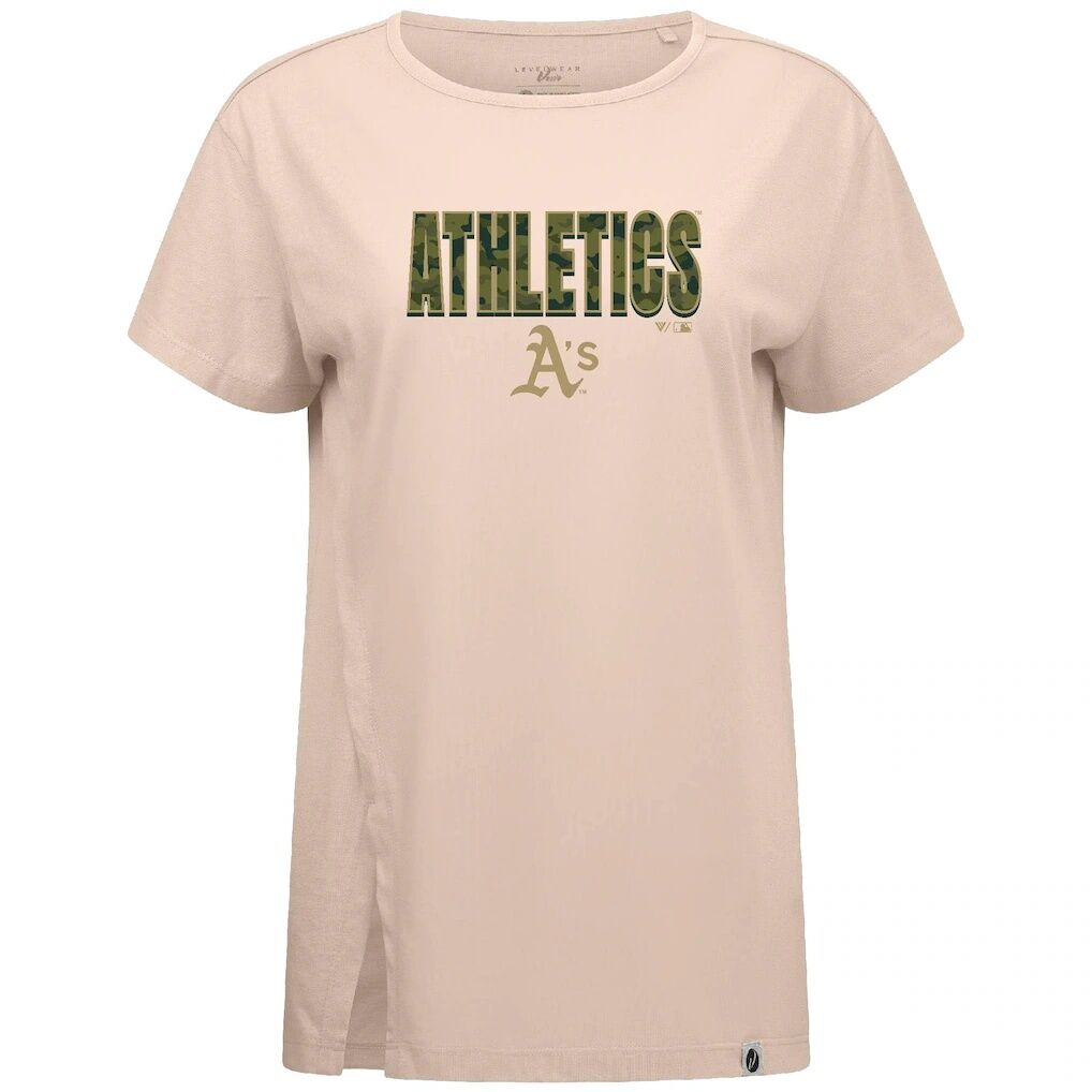 Athletics Levelwear Women's Influx Protect W T-Shirt - Khaki