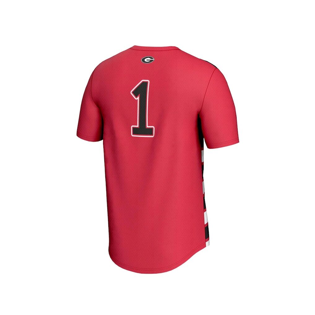 #1 Georgia Bulldogs GameDay Greats Unisex Lightweight Soccer Fashion Jersey
