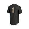#1 Colorado Buffaloes GameDay Greats Unisex Lightweight Soccer Fashion Jersey - Black - Front View