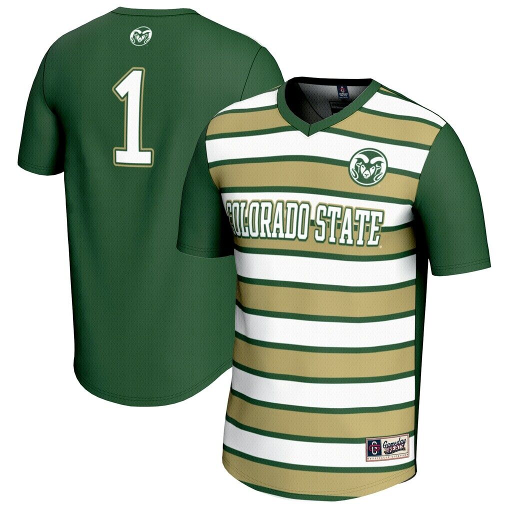 #1 Colorado State Rams GameDay Greats Unisex Lightweight Soccer Fashion Jersey