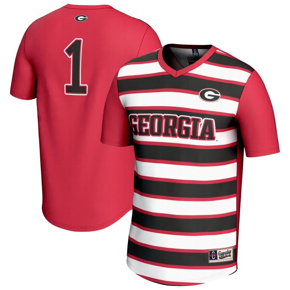 #1 Georgia Bulldogs GameDay Greats Youth Lightweight Soccer Fashion Jersey