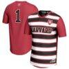 #1 Harvard Crimson GameDay Greats Youth Lightweight Soccer Fashion Jersey - Crimson - Front View