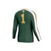 #1 Baylor Bears GameDay Greats Unisex Lightweight Volleyball Fashion Jersey - Green - Detail View