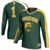 #1 Baylor Bears GameDay Greats Unisex Lightweight Volleyball Fashion Jersey - Green - Front View