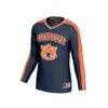 #1 Auburn Tigers GameDay Greats Youth Lightweight Volleyball Fashion Jersey - Navy - Side View