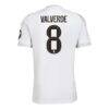Federico Valverde Real Madrid adidas 2025/26 Home Replica Jersey - White - Detail View