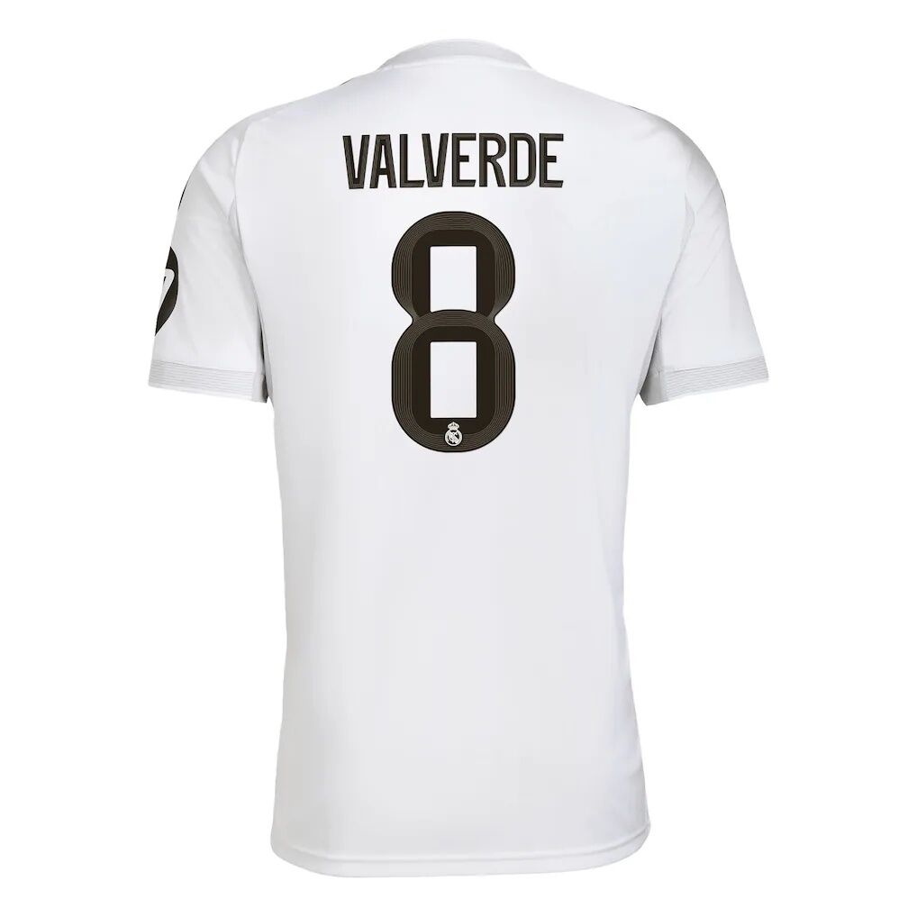 Federico Valverde Real Madrid adidas 2025/26 Home Replica Jersey