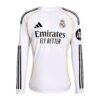 Federico Valverde Real Madrid adidas 2025/26 Home Replica Long Sleeve Jersey - White - Side View