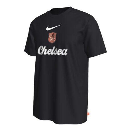 Chelsea Nike Crest T-Shirt - Black - Alt2