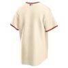 San Francisco Giants Nike Home Replica Jersey - Cream - Detail View