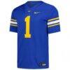 #1 Cal Bears Nike Alternate Game Football Jersey - Royal - Side View