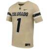 #1 Colorado Buffaloes Nike Alternate Game Football Jersey - Gold - Side View