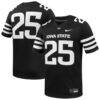 #1 Iowa State Cyclones Nike Alternate Game Football Jersey - Black - Front View