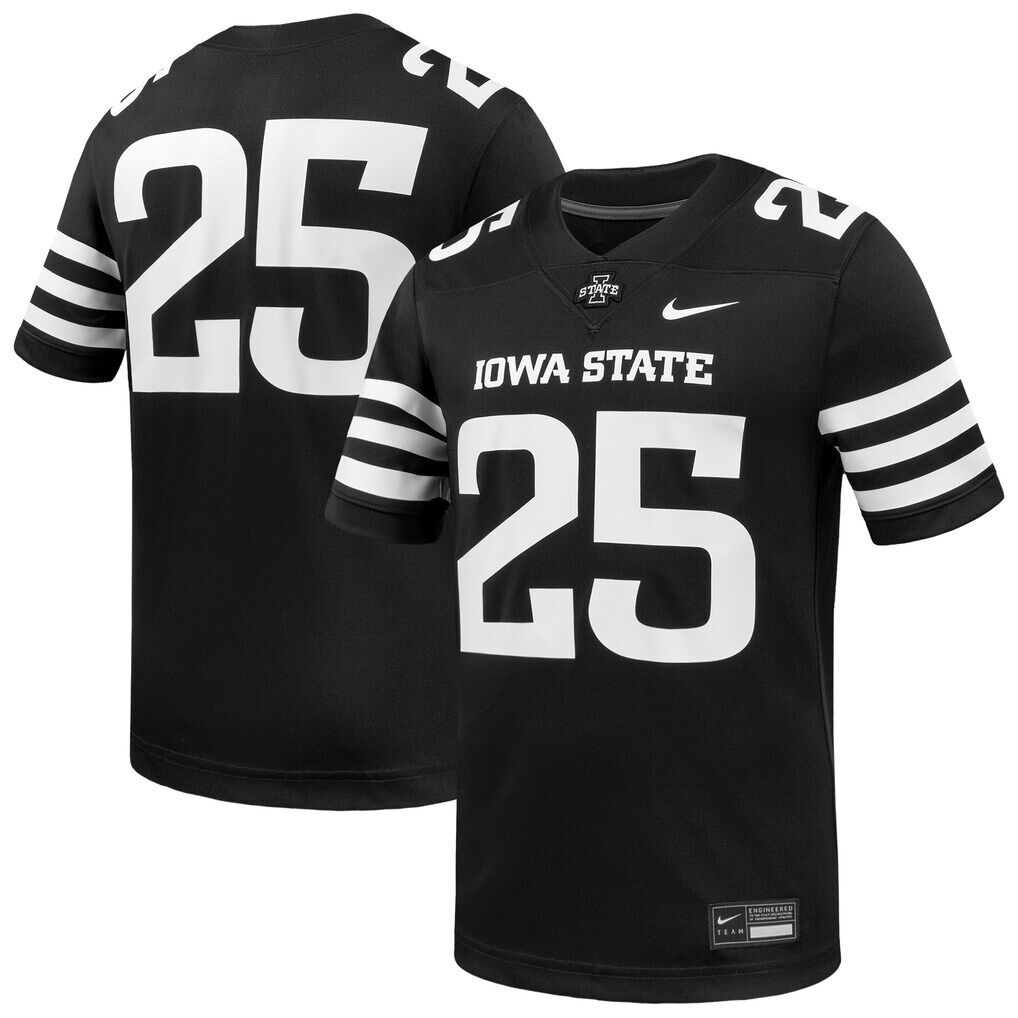 #1 Iowa State Cyclones Nike Alternate Game Football Jersey