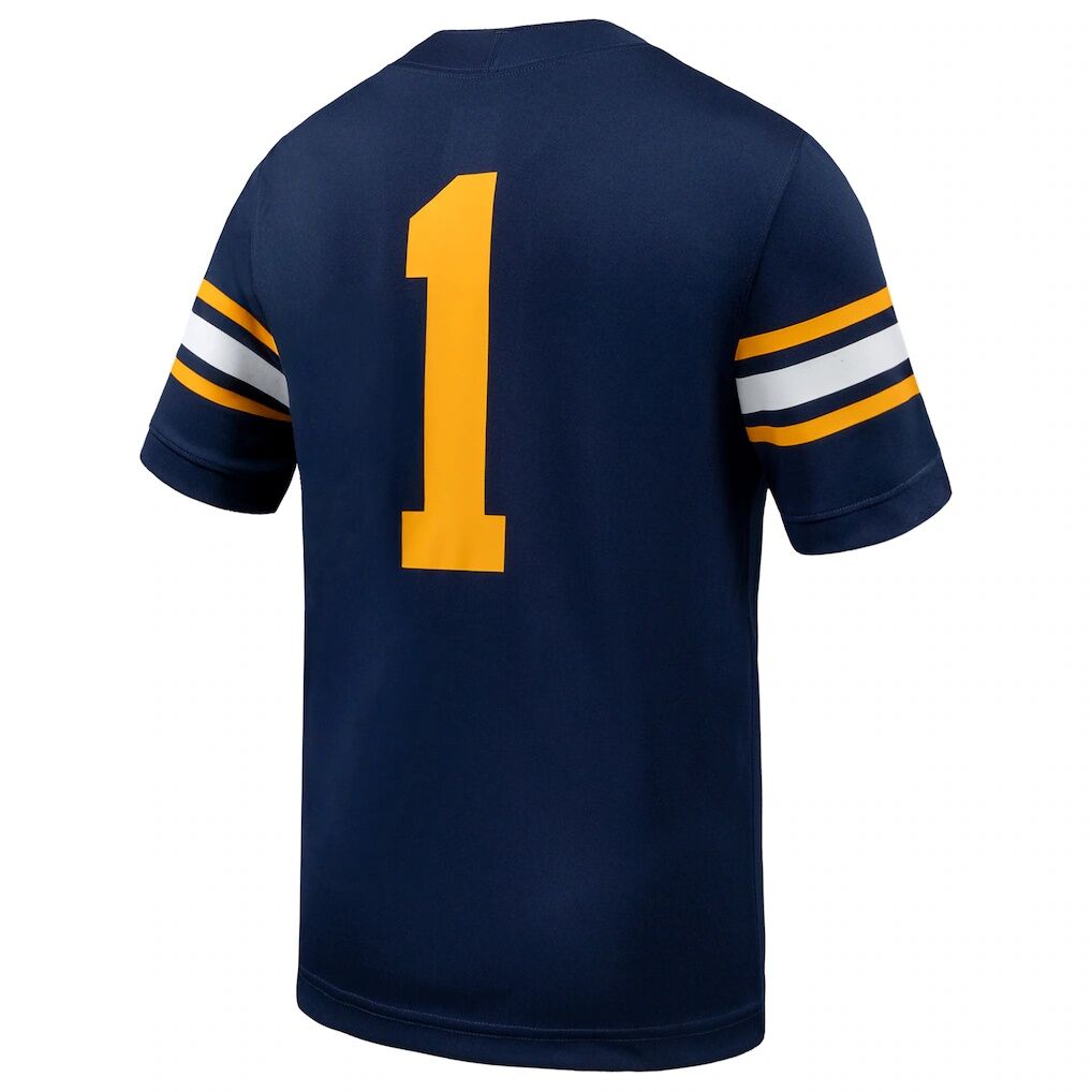 #1 Cal Bears Nike  Game Football Jersey