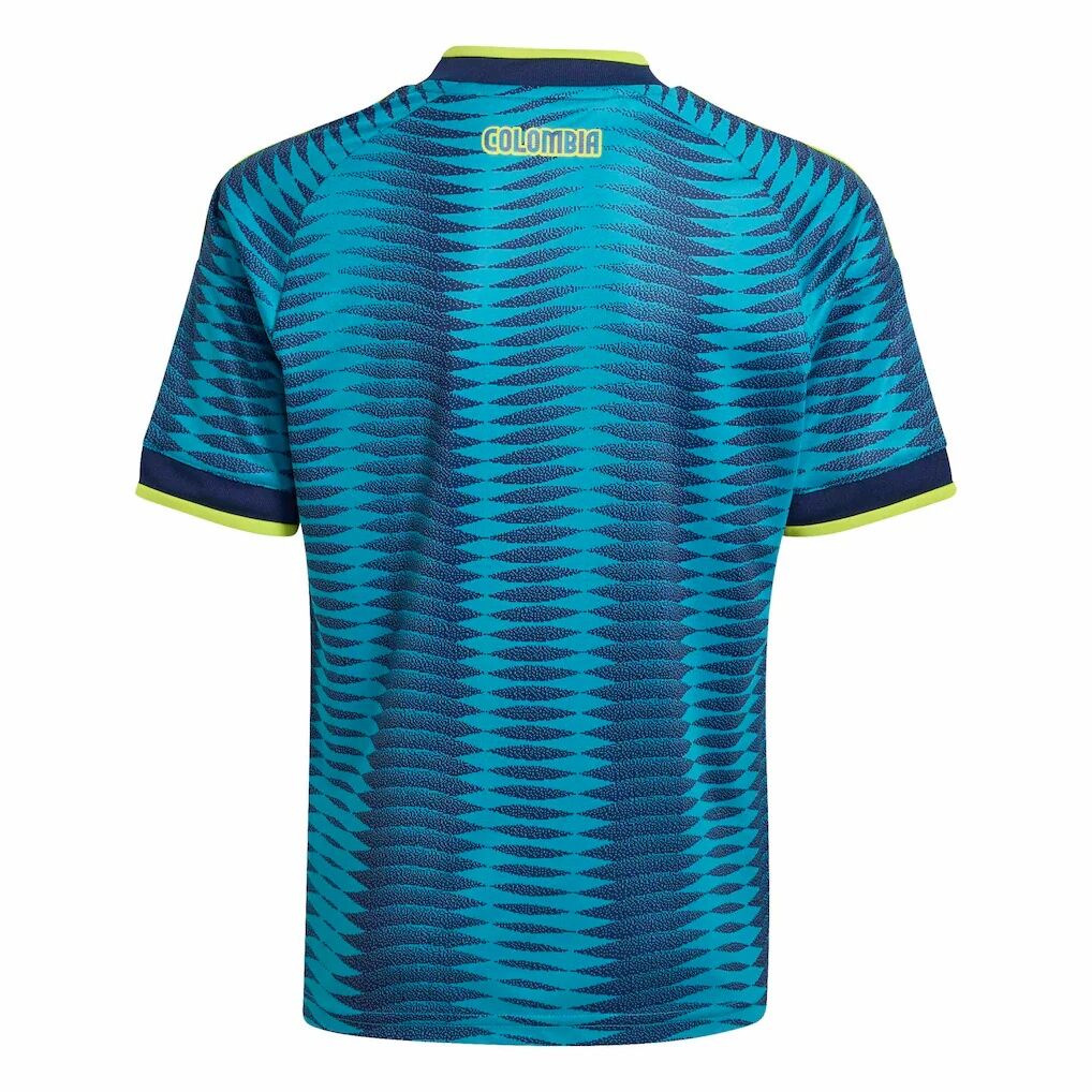 Colombia National Team adidas Youth 2026 Away Replica Jersey - Turquoise