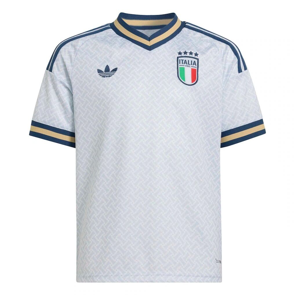 Italy National Team adidas Youth 2026 Away Replica Jersey - Light Blue