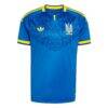Ukraine National Team adidas 2026 Away Replica Jersey - Blue - Alt1