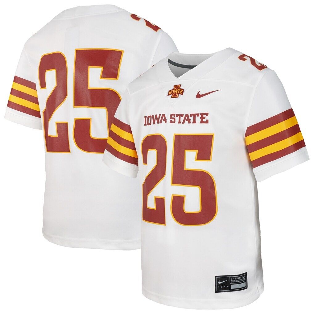 #25 Iowa State Cyclones Nike Youth Untouchable Replica Game Jersey