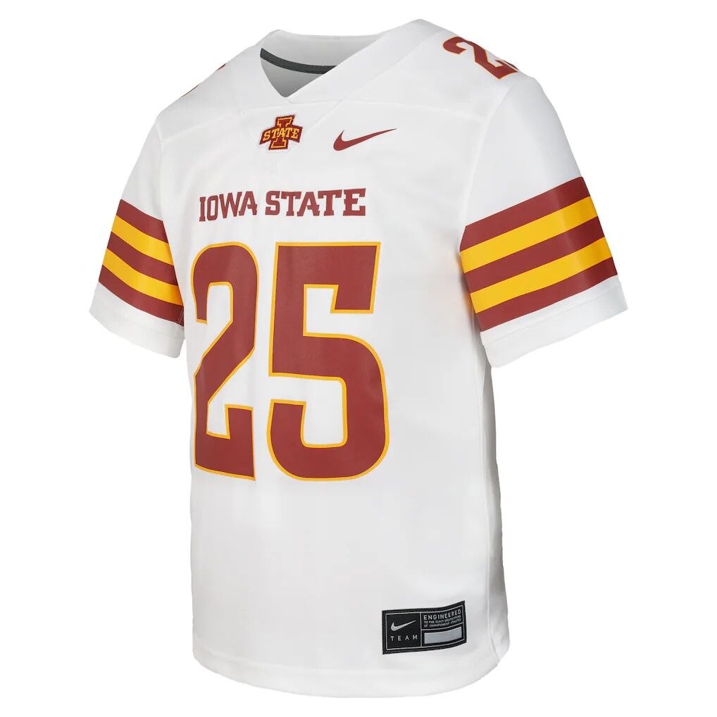 #25 Iowa State Cyclones Nike Youth Untouchable Replica Game Jersey