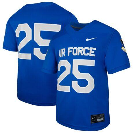 #25 Air Force Falcons Nike Youth Untouchable Replica Game Jersey - Royal