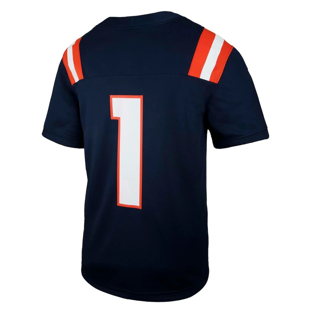#1 Illinois Fighting Illini Nike Youth  Untouchable Replica Game Jersey