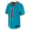 #1 Florida State Seminoles Nike Youth Untouchable Replica Game Jersey - - Side View