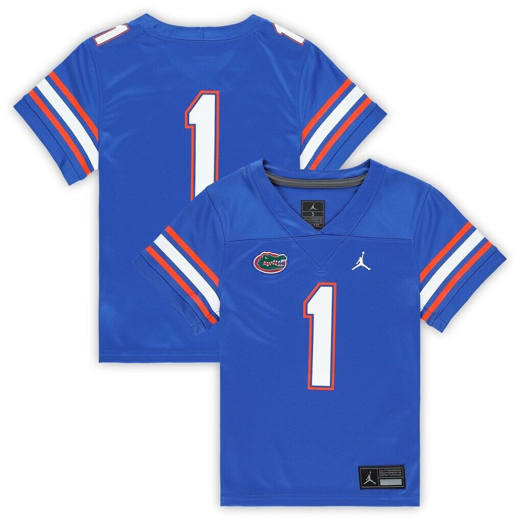 #1 Florida Gators Jordan Brand Preschool Untouchable Replica Game Jersey - Royal