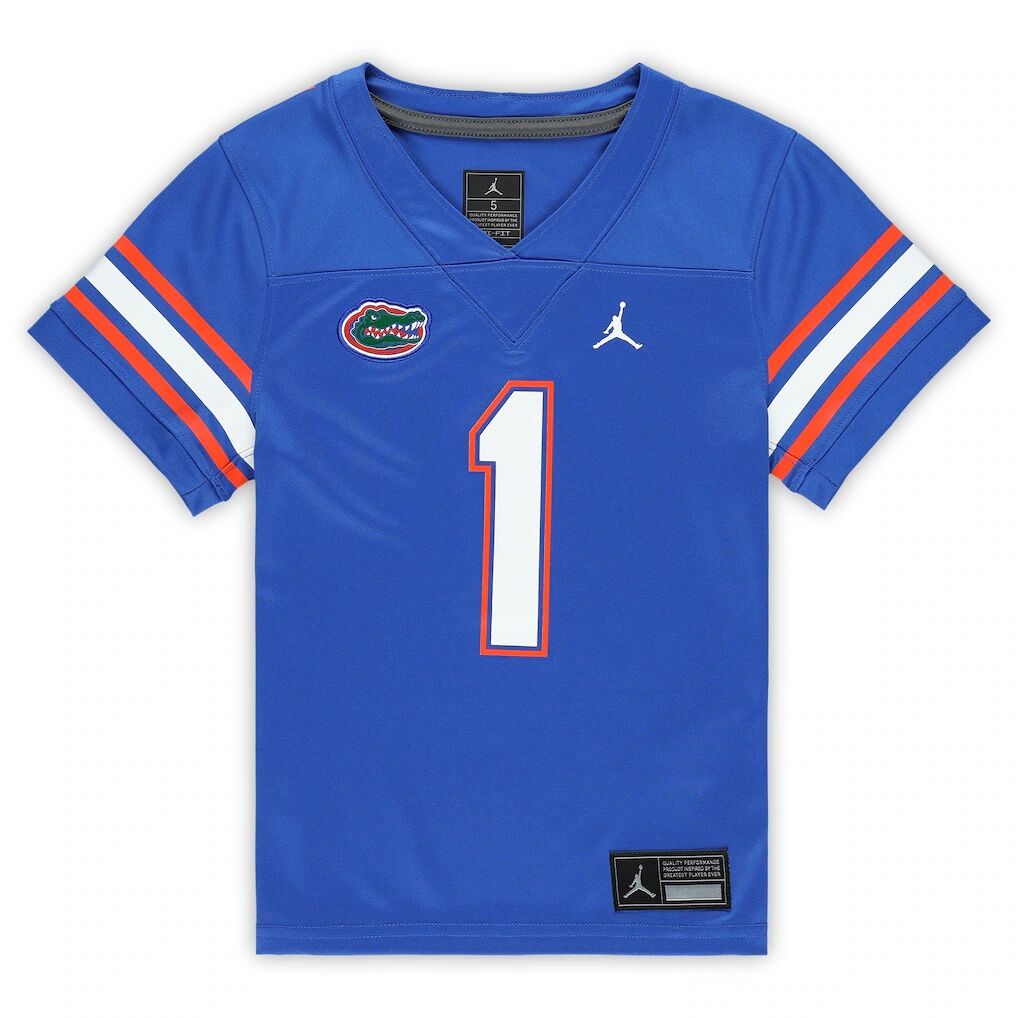 #1 Florida Gators Jordan Brand Preschool Untouchable Replica Game Jersey - Royal