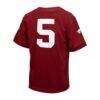 #5 Arkansas Razorbacks Nike Preschool Untouchable Replica Game Jersey - - Detail View