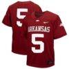 #5 Arkansas Razorbacks Nike Toddler Untouchable Replica Game Jersey - - Front View
