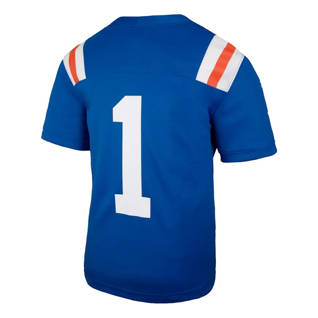 #1 Florida Gators Jordan Brand Toddler Alternate Football Game Jersey - Royal