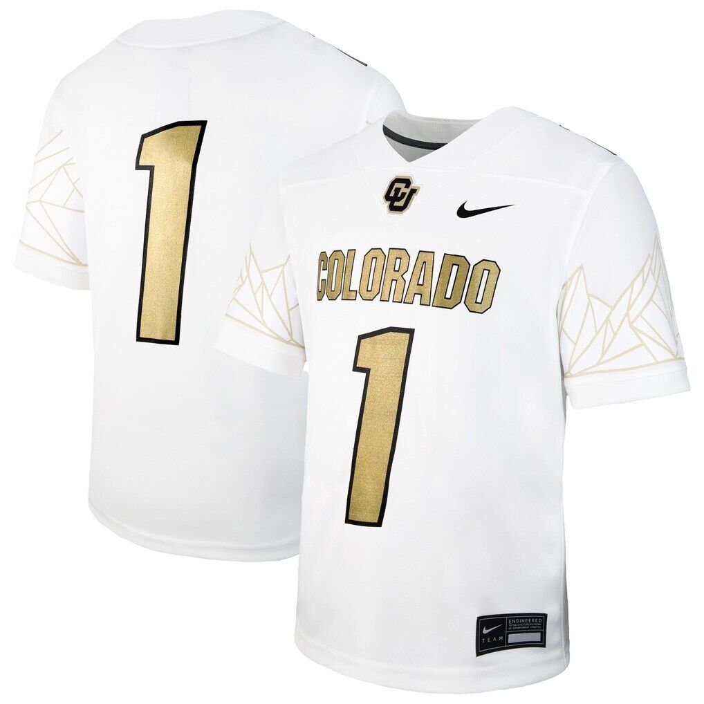#1 Colorado Buffaloes Nike Toddler Alternate Football Game Jersey